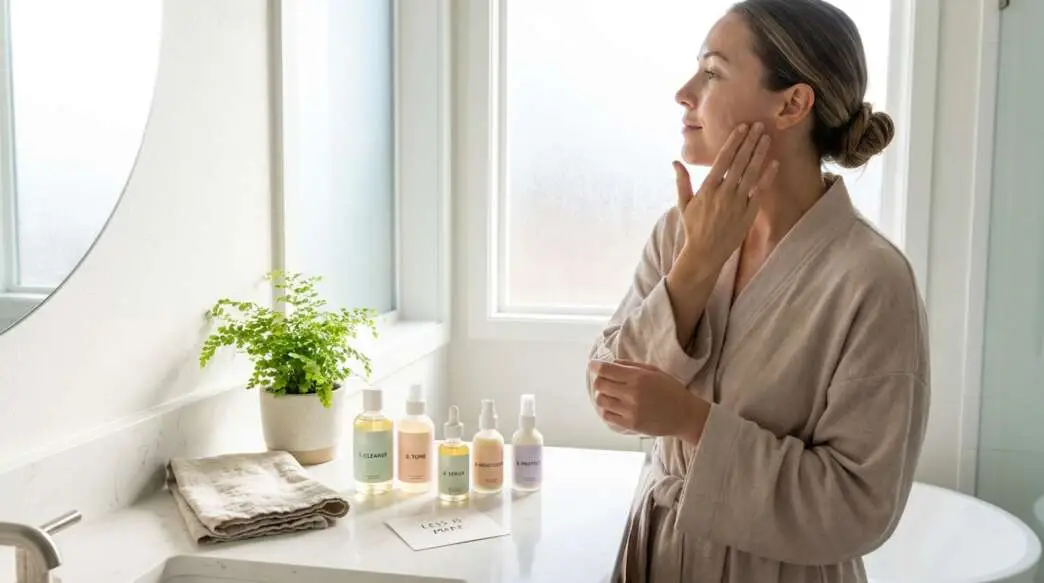 descubre una rutina de belleza minimalista en 5 pasos para lograr una piel radiante de manera fácil y sin complicaciones. ¡menos es más!