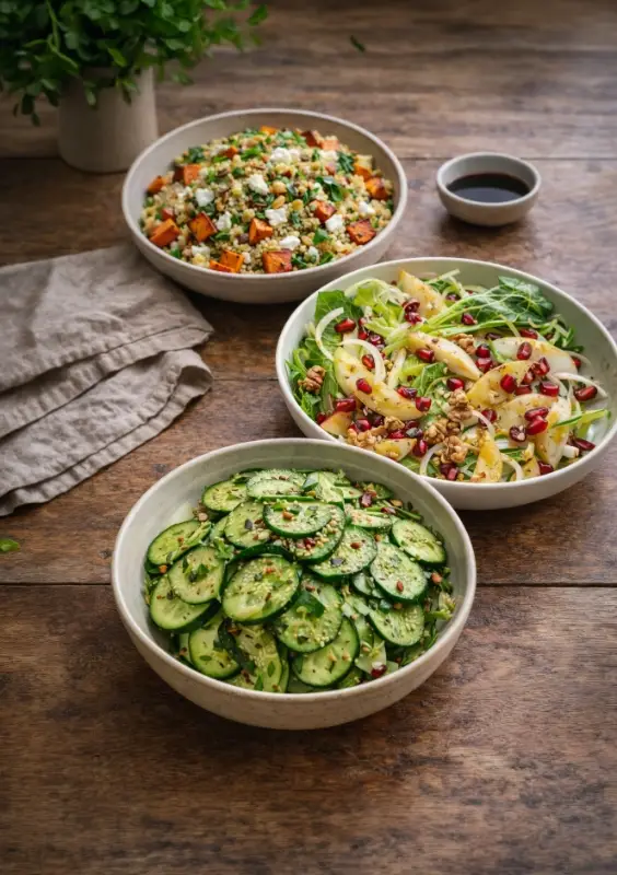3 Ensaladas Frescas y Gourmet para Primavera