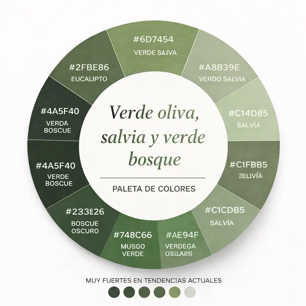 Colores en Tendencia 2026: Transforma tu Hogar con la Paleta del Año 17 Colores en Tendencia 2026: Transforma tu Hogar con la Paleta del Año
