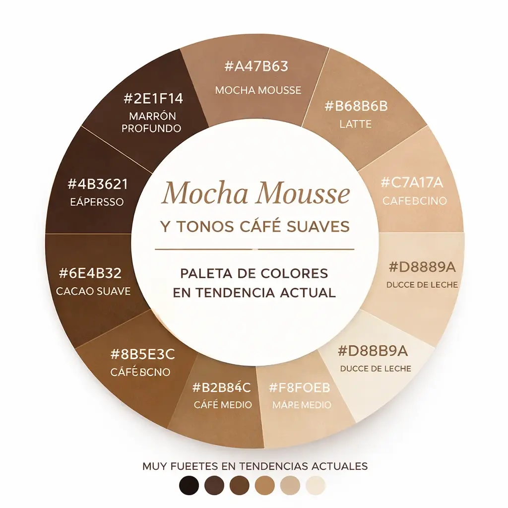 Colores en Tendencia 2026: Transforma tu Hogar con la Paleta del Año 15 Colores en Tendencia 2026: Transforma tu Hogar con la Paleta del Año