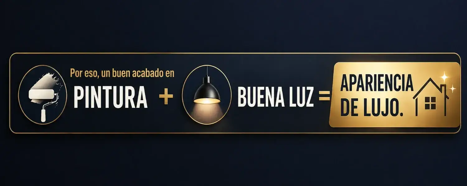 Iluminación elegante en el hogar